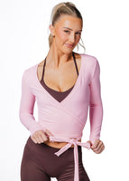 Wrap Top - Rose Pink - Kikiva Collection