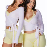 Wrap Top - White - Kikiva Collection