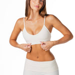 'Zalia' Crop - Cream - Kikiva Collection