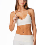 'Zalia' Crop - Cream - Kikiva Collection