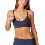 'Zalia' Crop - Dark Navy - Kikiva Collection